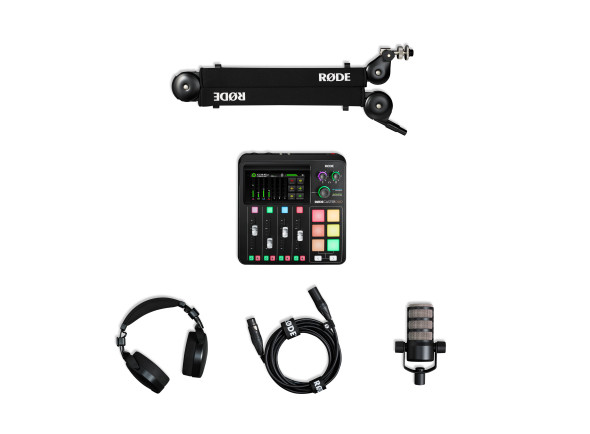 Rode Pack de podcasting para uma pessoa Rode Pack de podcasting para uma pessoa